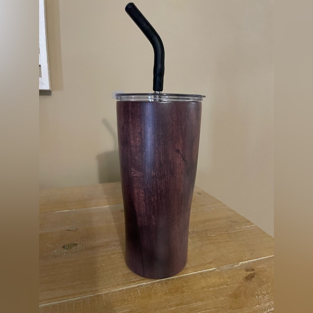 Stainless tumbler. Never used.